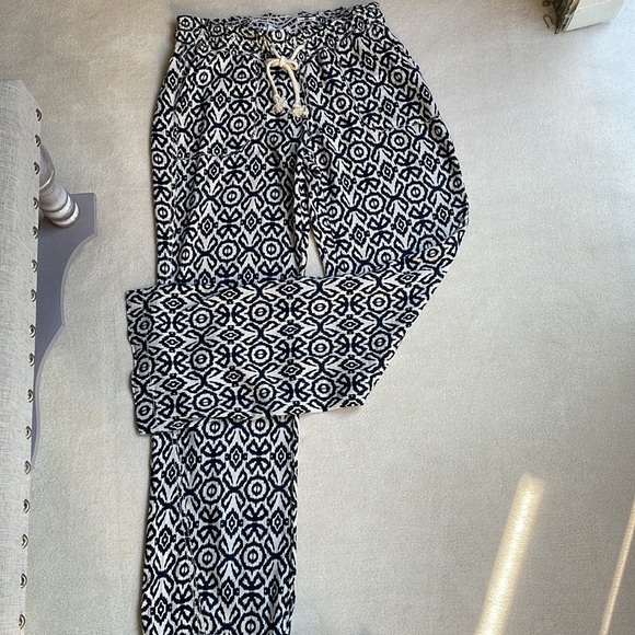 Cali 1850 wide leg bohemian style pant size sm - Picture 2 of 10
